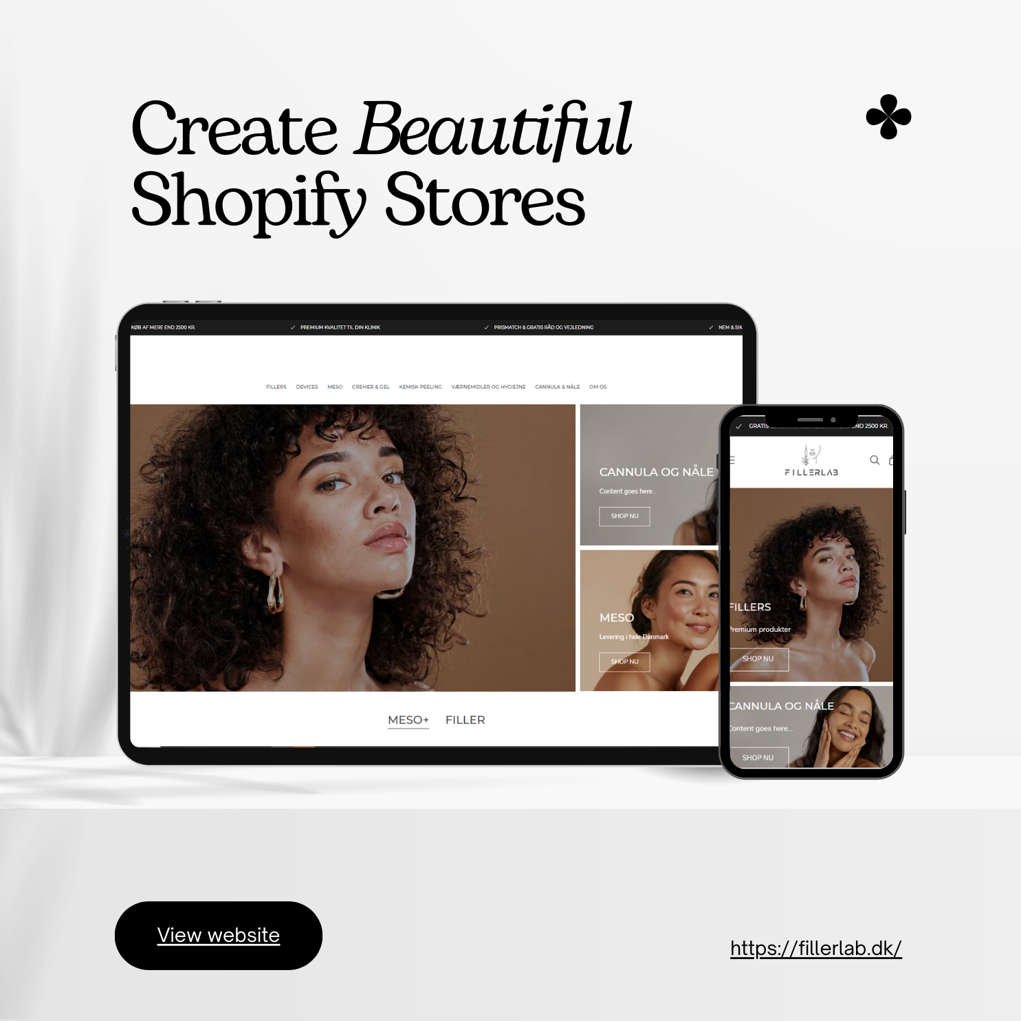 create beautiful shopify stores